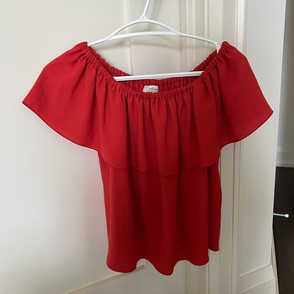 Aritzia Wilfred Off the Shoulder Top - Picture 2 of 4